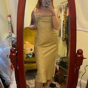 Urban Outfitters cowl neck midi dress